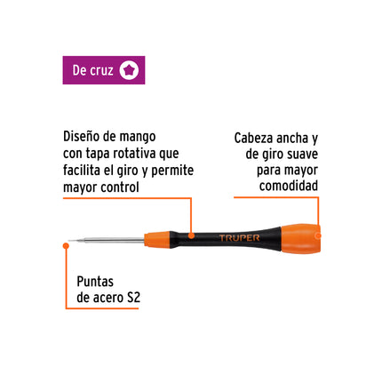 Desarmador de precisión pentalobe PL1 mango ergonómico | JOY-E1 | 100697