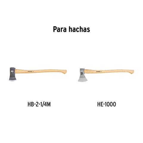 Mango hickory 28' para hacha Boy y europea 2-1/4 lb, TRUPER | MG-HB-2-1/4 | 100750