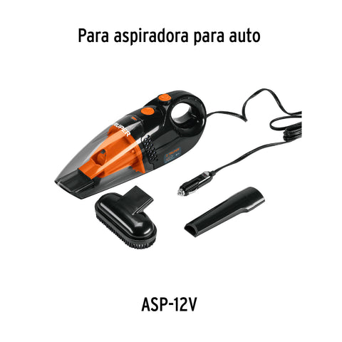 Boquilla para aspiradora de auto, ASP-12V, Truper | BOQ-ASP-12V | 100771