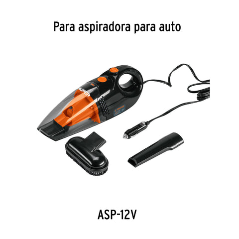 Cepillo para aspiradora de auto ASP-12V, Truper | BOQC-ASP-12V | 100772