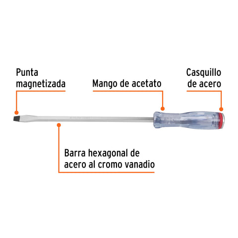 Desarmador plano de golpe 3/8' x 10', Truper Expert | GO-3/8X10P | 100813