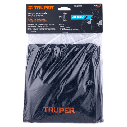 Protección para soldar, mangas de mezclilla, Truper | PROSO-2M | 100826