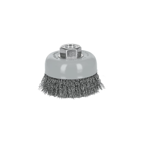 Carda copa 3' alambre ondulado fino, Multi-rosca, Truper | CO-508MR | 100857