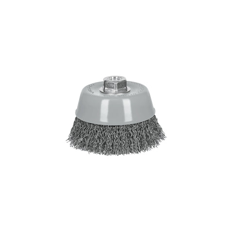 Carda copa 5' alambre ondulado grueso, Multi-rosca, Truper | CO-512MRX | 100870