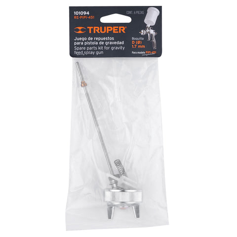 Repuestos para pistola para pintar PIPI-451, Truper | RE-PIPI-451 | 101094