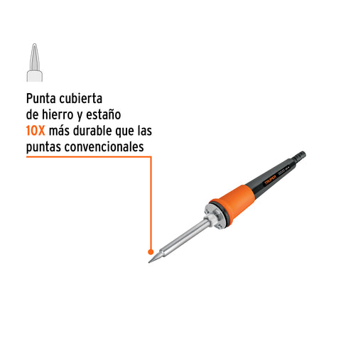 Cautín 25 W profesional tipo lápiz para electrónica, Truper | CAU-25E | 101119