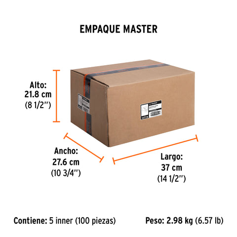 Interruptor de repuesto para LIBA-4X24N3, Truper | INT-LB-4X24N3 | 101178