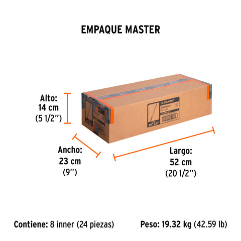 Cincel plano SDS max 1' x 16', Truper | SDM-C1 | 101237