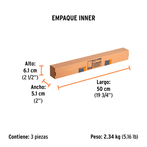 Cincel plano SDS max 1' x 16', Truper | SDM-C1 | 101237