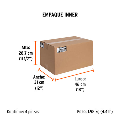 Casco de seguridad ventilado, ajuste de matraca, naranja | CAS-NI | 101256