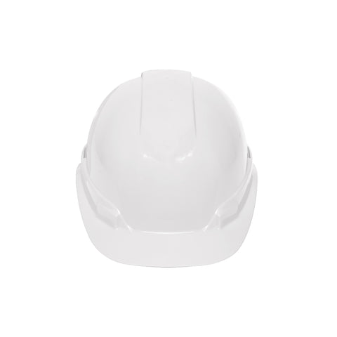 Casco de seguridad ventilado, ajuste de matraca, blanco | CAS-BI | 101258