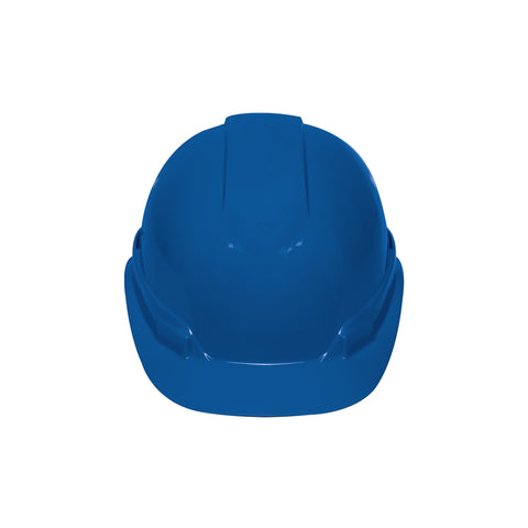 Casco de seguridad ventilado, ajuste de matraca, azul | CAS-ZI | 101259