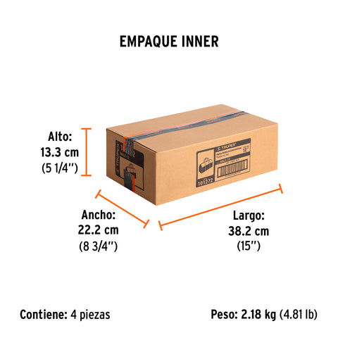 Maleta portaherramientas de 12', Truper | MALE-12 | 101272