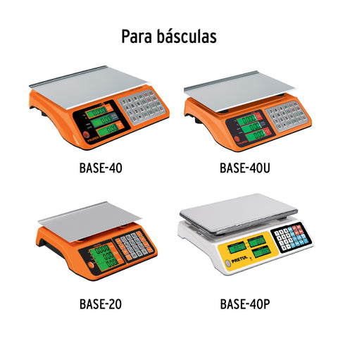 Pata ajustable para báscula electrónica de mesa (40 kg) | PAJ-B40 | 101322