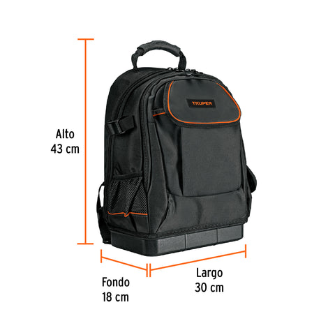 Mochila portaherramientas de 13', Truper | MOHE-13 | 101375