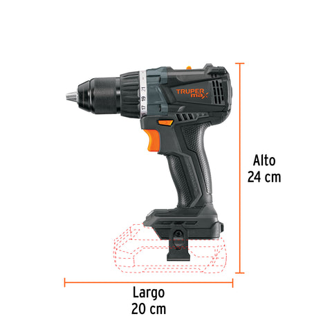 Taladro 1/2', 20V, sin accesorios, MAX | MAX-20TS | 101404