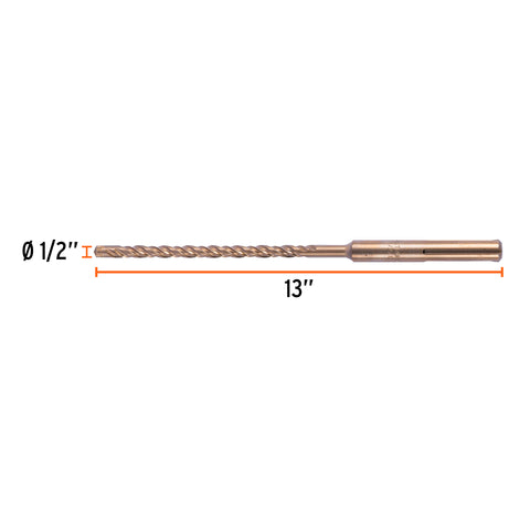 Broca SDS Max de 1/2 x 13', Truper | BSM-1/2X13 | 101431