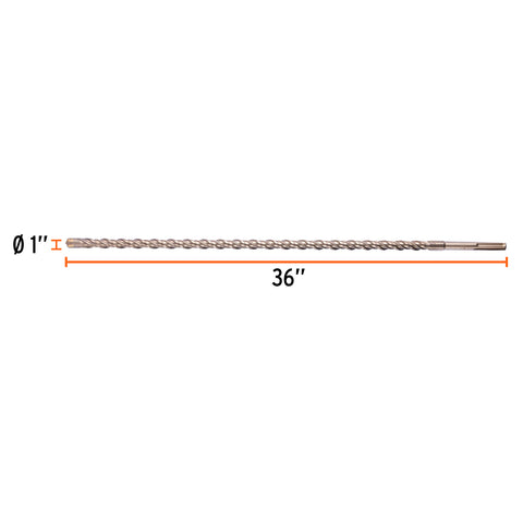 Broca SDS Ma x de 1 x 36', Truper | BSM-1X36 | 101462