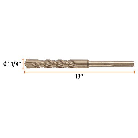 Broca SDS Ma x de 1-1/4 x 13', Truper | BSM-1-1/4X13 | 101465