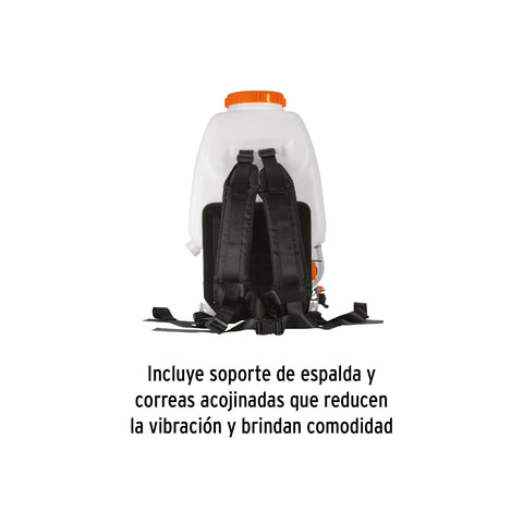 Fumigador de 25 L con motor a gasolina de 4 tiempos, Truper | FUG-254 | 101569
