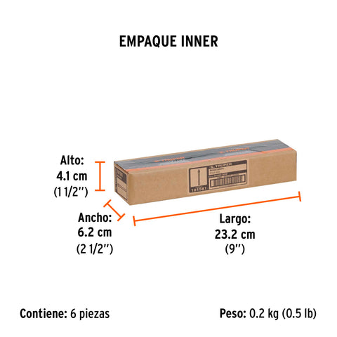Broca piloto de 1/4' para brocasierras diamante, Truper | MAND-BRD | 101581