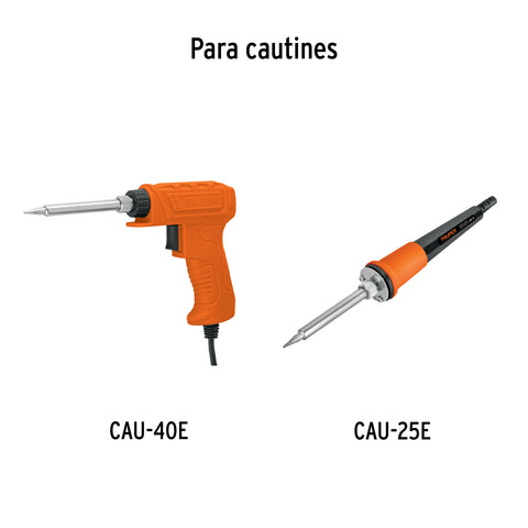 Juego de 4 puntas para cautín CAU-25E, Truper | R-CAU-25E | 101590