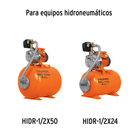 Manguera para equipos hidroneumáticos de 24 y 50 L, TRUPER | MAN-HIDR25 | 101713