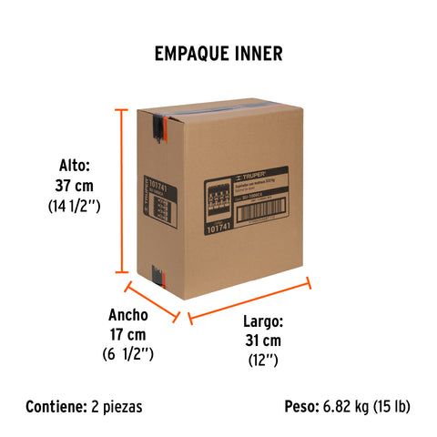 Juego de 4 sujetadores con matraca carga máxima 1000 kg | SU-1000C4 | 101741