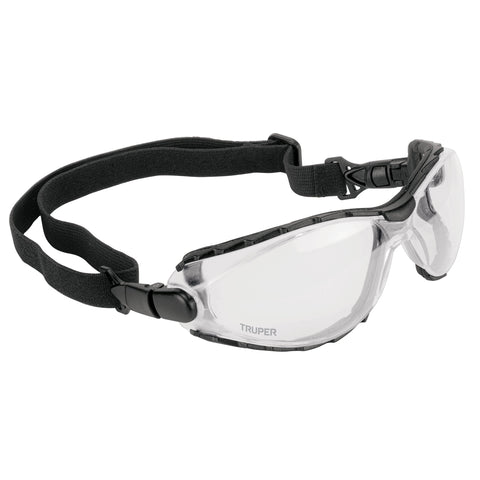 Lentes transp antiempaño c/marco de espuma y correa, Expert | LEDE-TX | 101791