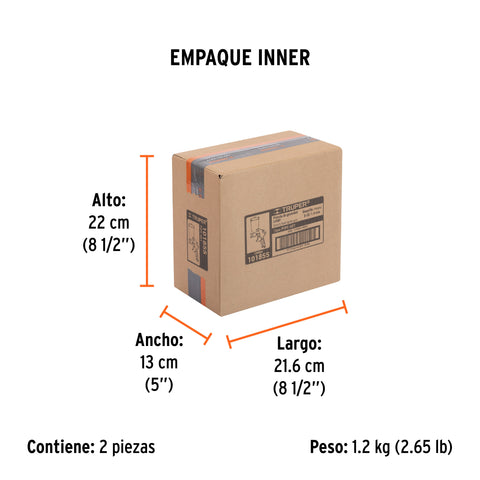 Pistola para pintar LVMP vaso plástico, 1.4 mm, TRUPER | PIPI-401 | 101855