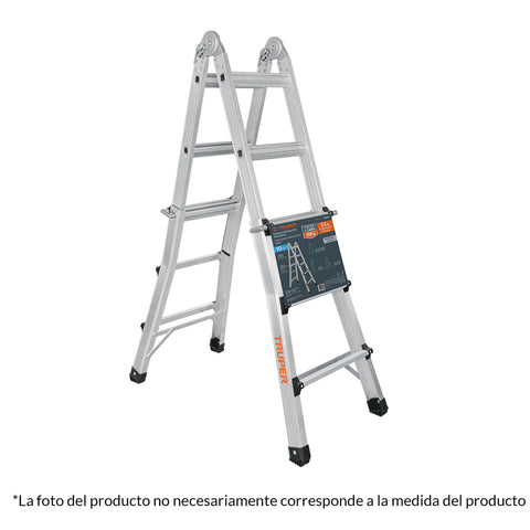 Multiescalera telescópica,4.5 m,capacidad de carga 150 kg | EMT-18 | 101884