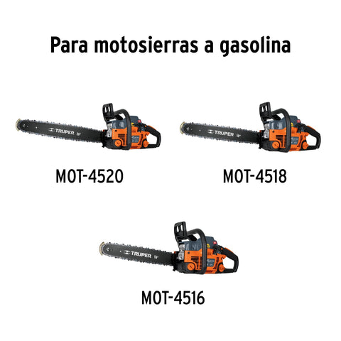Carburador p/motosierras a gasolinaMOT-4520/4518/4516 TRUPER | CB-MOT-GRUPO1 | 101887