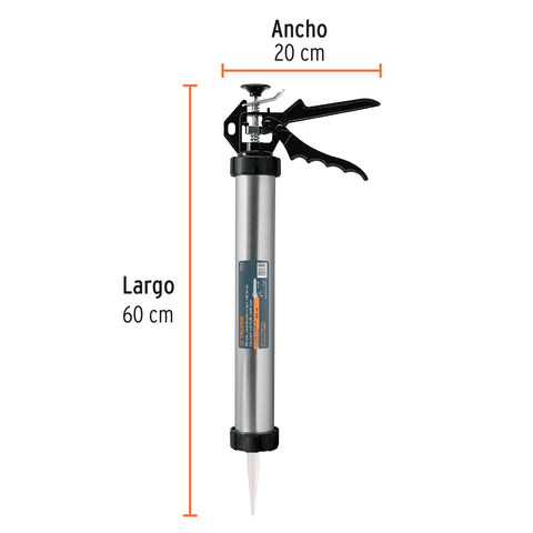 Pistola calafateadora para salchicha de 600 ml, TRUPER | PICA-S | 101931