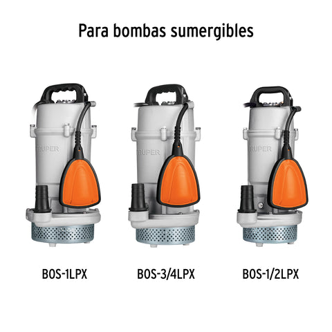 Kit de conector y empaque p/bombas sumerg. metálicas, TRUPER | CONE-BOSM | 101946
