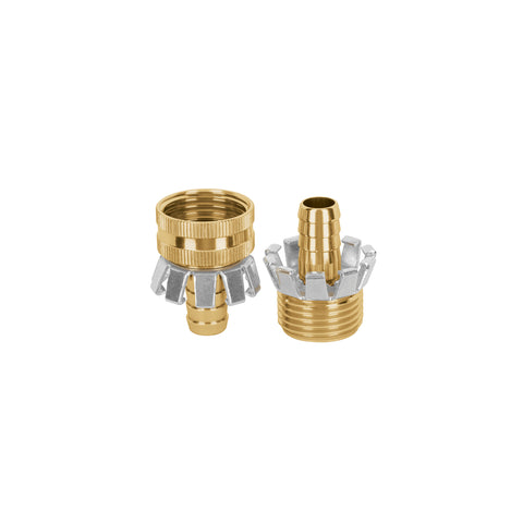 Juego de conectores 1/2' macho/hembra tipo garra de aluminio | CFM-1/2AG | 102084
