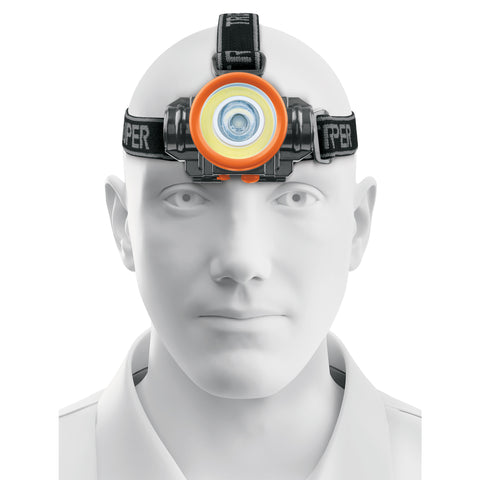 Linterna de minero LED 80 lm, recargable, TRUPER | LI-CA-80CR | 102150