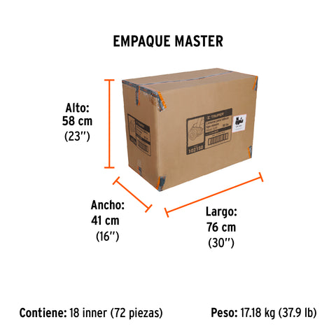 Linterna de minero LED 80 lm, recargable, TRUPER | LI-CA-80CR | 102150