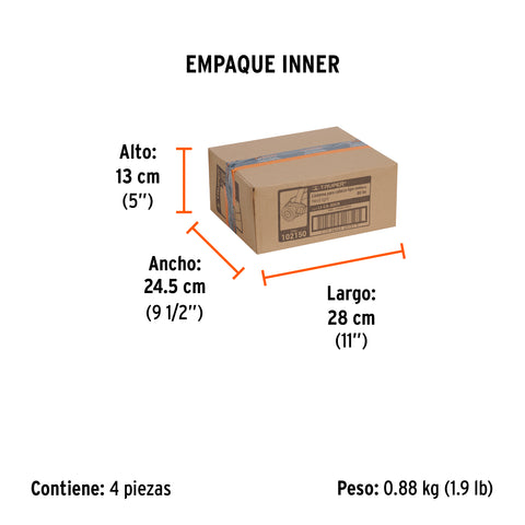 Linterna de minero LED 80 lm, recargable, TRUPER | LI-CA-80CR | 102150