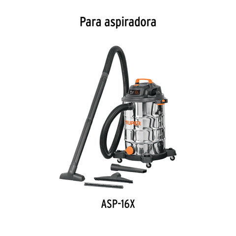 Bolsa con 2 carbones de repuesto para ASP-16X, TRUPER | CB-ASP-16X | 102230