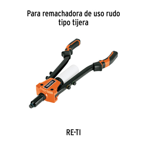Kit de refacciones y mordazas para remachadora RE-TI, Truper | MOR-RE-TI | 102231