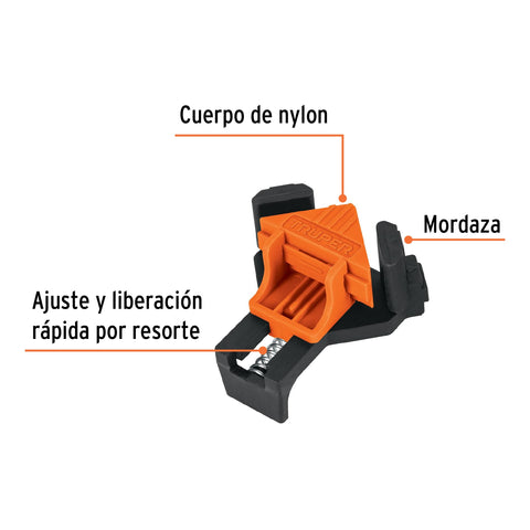 Juego de 2 prensas esquineras de 1', Truper | PESQ-1 | 102234