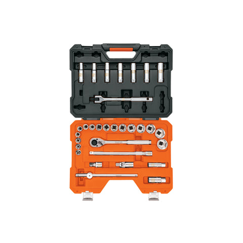 Juego de 31 herramientas cuadro 1/2' std para mecánico | JD-1/2X31P | 102260