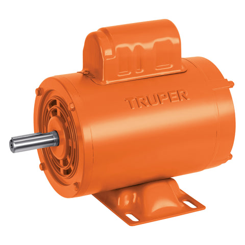 Motor eléctrico monofásico de 1/2 HP, alta velocidad, Truper | MOE-1/2A | 102309
