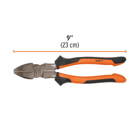 Pinza para electricista 9' alta palanca mango Comfort Grip | T211-9X | 102426