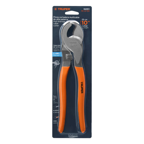 Pinza cortador multicable 10', Truper | PE-CA-10M | 102511