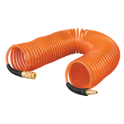 Manguera para compresor, tipo resorte, 7.6 m, TRUPER | MAN-R-7 | 102522