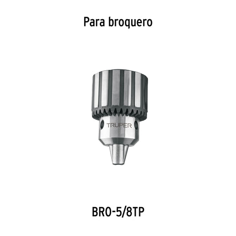 Llave para broquero BRO-5/8TP, TRUPER | LLBRO-5/8TP | 102541