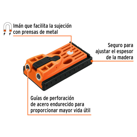 Juego de plantilla para uniones ocultas con dos tornillos | OCU-2 | 102596