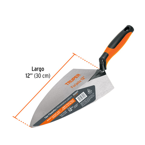 Cuchara para albañil 12' forjada tipo Filadelfia,mgo Comfort | CT-12B | 102617