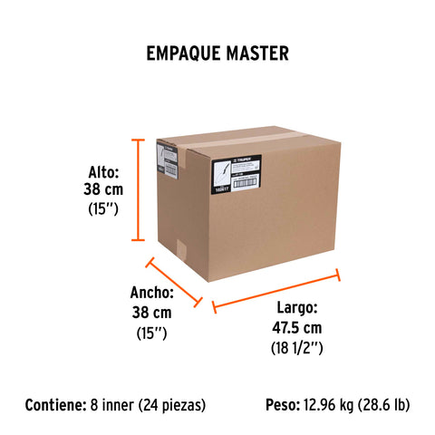 Cuchara para albañil 12' forjada tipo Filadelfia,mgo Comfort | CT-12B | 102617